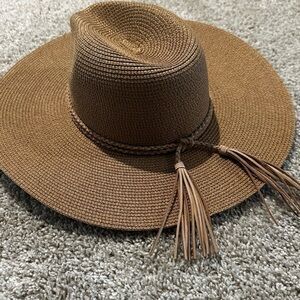 ❤️ Vici Classic sun pool beach Brown Wide-Brim Hat